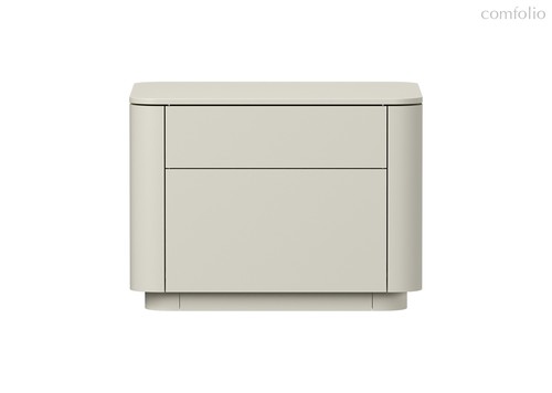 Тумба прикроватная Tammi 2 ящика ширина 50 см (дымка) - Ellipse