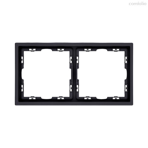 Рамка 2-постовая, черный матовый Kollinger Eclipse EC2BK - Kollinger