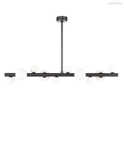 Чёрная люстра Квинт, цвет черный - Louvre Home