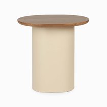 Кофейный столик Rome 50x40, цвет коричневый/серый - Cosmo