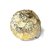 Шар новогодний декоративный Paper ball, золотистый мрамор, цвет золотой - EnjoyMe