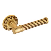 Дверная ручка Venezia Impero D4 французcкое золото + коричневый - Venezia Collezione