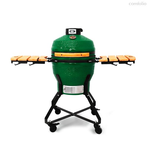Керамический гриль-барбекю 18 дюймов, цвет зеленый - Start Grill