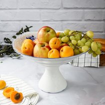 Блюдо круглое d 31 см h20,5 см на ножке Blue Flower P.L. Proff Cuisine - P.L. Proff Cuisine