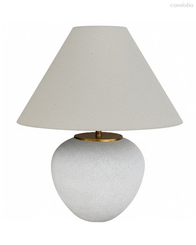 Белая настольная лампа Ноэл, цвет белый - Louvre Home