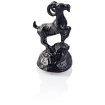 Фигурка Cristal de Paris Горный козел 3,6х5,5 см, черная - Cristal de Paris