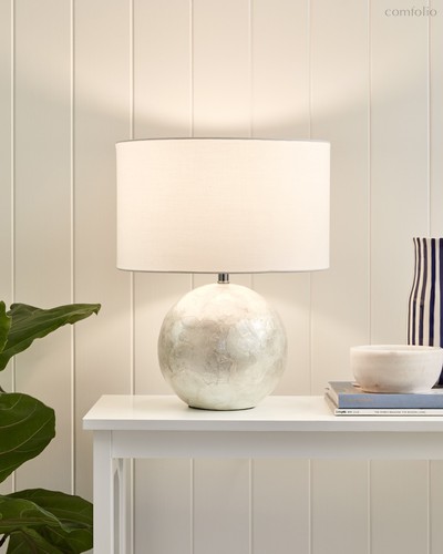 Настольная лампа Линоса, цвет перламутровый - Louvre Home