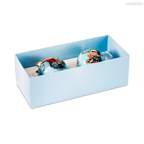 Набор елочных игрушек Décor de Table Мальчик Девочка 2 шт, стекло, п/к - Decor De Table