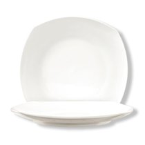 Тарелка квадратная 29,5x29,5 см с закругленным краем - P.L. Proff Cuisine