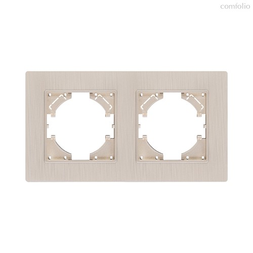 Рамка 2-постовая, золотой Kollinger Eleganz Plex EP2GD - Kollinger