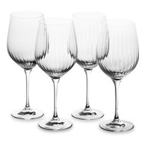 Набор бокалов для красного вина Krosno Гармония Люми 450 мл, 4 шт, стекло - Krosno