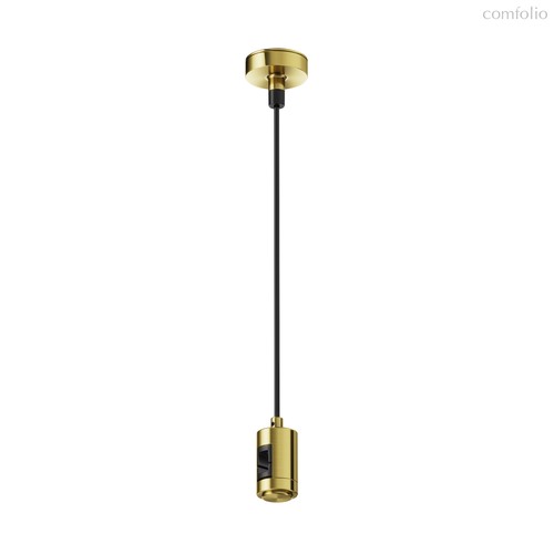 Подвес тросовый Hang с вводом питания Flarity латунь - Maytoni