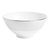 Салатник порционный Wedgwood Джио Платинум 11 см, фарфор костяной - Wedgwood