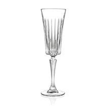 Бокал-флюте для шампанского 210 мл хр. стекло Style TimeLess RCR Cristalleria 6 шт. - RCR Cristalleria Italiana