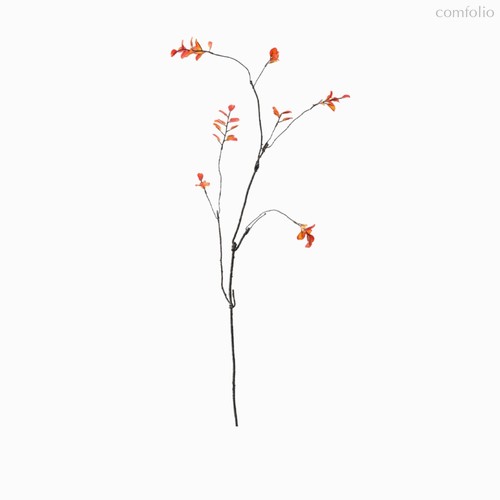 Декор Autumn высота 90, цвет оранжевый/черный - Cosmo