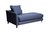 Диван-Кушетка Сорренто (Sorrento) правая велюр т. синий Colt034 SIN 180x98x88см - Garda Decor