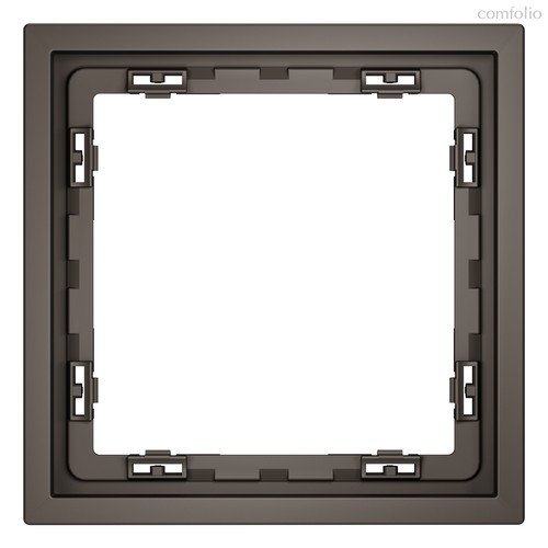 Рамка пластиковая VOLTUM S70 на 1 пост, капучино - Voltum