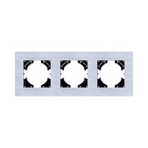 Рамка 3-постовая, серебро Kollinger Reflex AL RA3SR - Kollinger