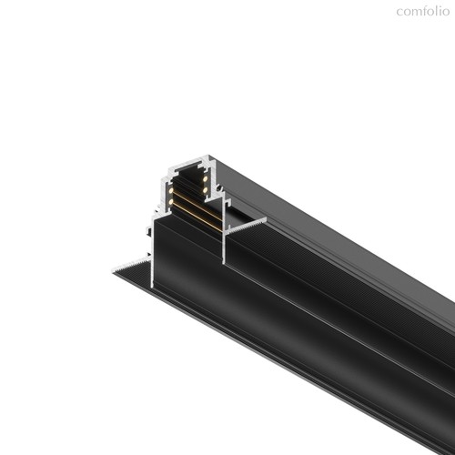 Шинопровод 1м Gravity встраиваемый черный - Maytoni