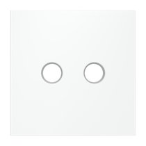 Накладка для розетки телевизионной оконечной TV+SAT, S70 белый матовый - Voltum