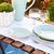 Тарелка круглая Nova Turquoise 16см NOP161-TRQ (NOP161-02409E), цвет бирюзовый, 16 см - Costa Nova