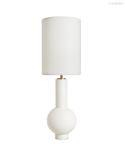 Белая настольная лампа Коэн, цвет белый - Louvre Home
