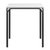 Стол обеденный Ror, 70х70 см, черный/серый - Latitude