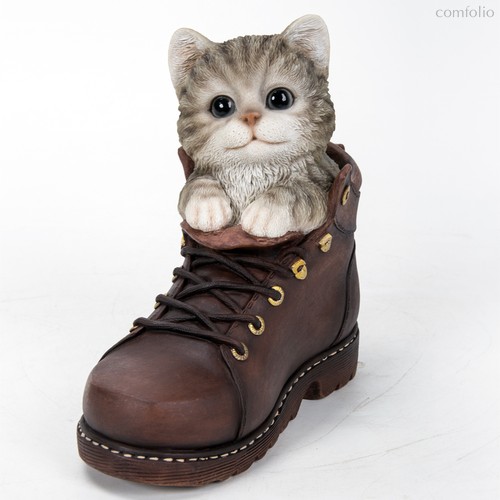 Котенок Коко в ботинке 17,5*16,5см - Art Atelier