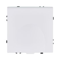 Розетка штепсельная SCHUKO 16A/250 В с крышкой, белый глянцевый Kollinger Eclipse EC-015WG - Kollinger