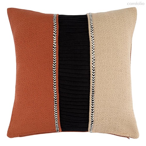 Чехол на подушку Kalahari trail из коллекции Ethnic, 45х45 см - Tkano