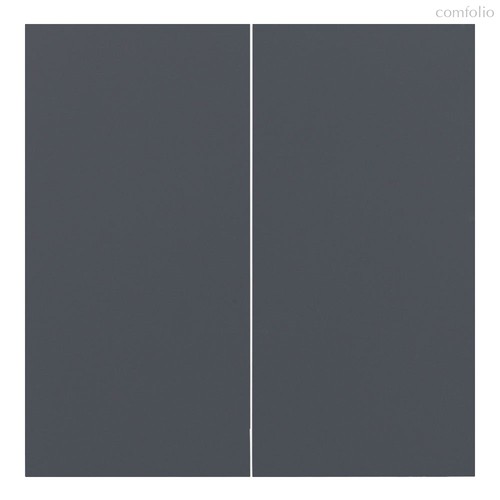 Клавиши для двухклавишного перекрестного выключателя 35614 BT, базальт - Rikett