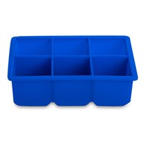 Форма для льда Tovolo Королевский куб лед 5 см, 17х13х30 см, силикон, синяя - Tovolo