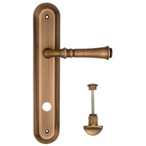 Дверная ручка на планке Fratelli Cattini GRACIA WC-2 PL288-BY матовая бронза - Fratelli Cattini