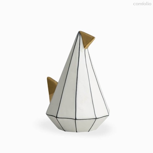 Статуэтка Gala высота 25, цвет белый/золотой - Cosmo