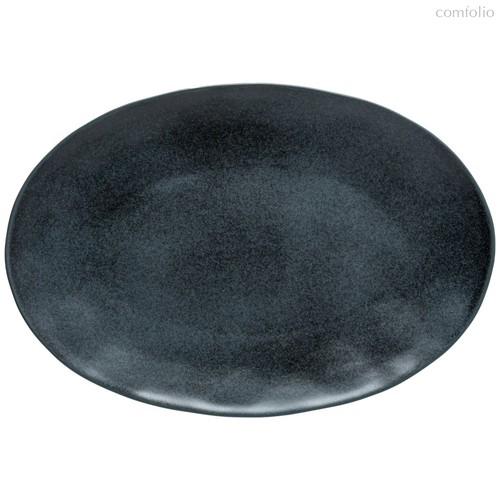 Блюдо овальное Livia Matte black GOA451-BLK (GOA451-VC7242) - Costa Nova
