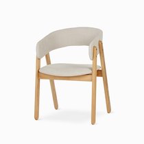 Обеденный стул Devlin Soft, цвет бежевый/светло-бежевый - Cosmo Red