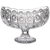 Конфетница Muza Crystal 15,5x9 см. Высота 11 см.