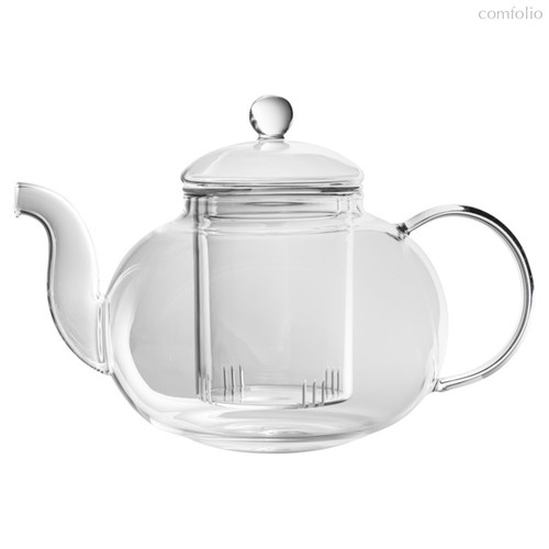 Чайник заварочный Bredemeijer Verona со стеклянным фильтром для связанного чая 1л, стекло - Bredemeijer