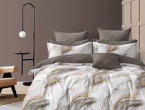 Комплект постельного белья CA-4-788 2сп Сатин печатный с наволочками 70х70х2 шт. - АльВиТек