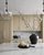 Чёрный подвесной светильник Джос - Louvre Home
