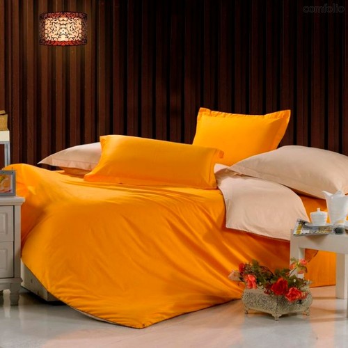 Орелия - комплект постельного белья, цвет оранжевый, 1.5-спальный - Valtery