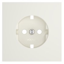 Накладка для розетки с заземлением, S70 хлопок - Voltum