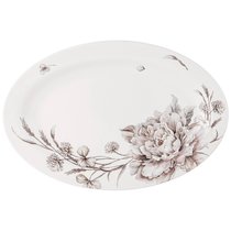 Блюдо Овальное Lefard White Flower 26,5x18 см