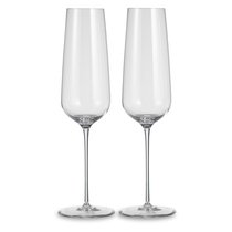 Набор бокалов для шампанского Nude Glass Невидимая ножка 300 мл, 2 шт, хрусталь - Nude Glass