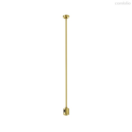 Крепление потолочное Long 700мм с прямым коннектором питания Flarity латунь - Maytoni