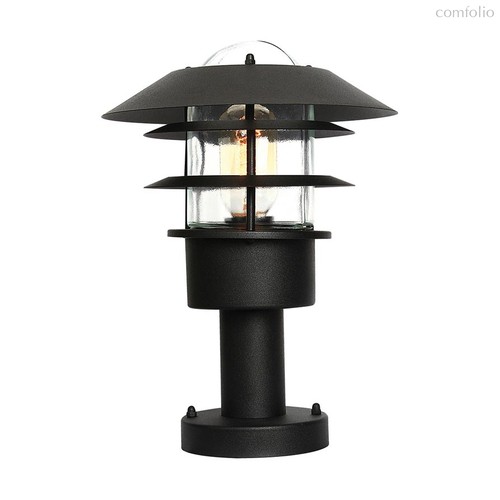 Фонарь-пьедестал Elstead Lighting HELSINGOR-PED-BK, цвет черный - Elstead Lighting
