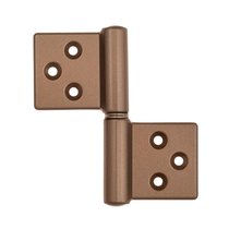 143BV032S_T Петля накладная без врезки ALDEGHI 32x35 коричневая бронза ПРАВАЯ - Aldeghi Luigi