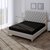Простыня Verossa "Stripe 220/240 Black" - Nordtex