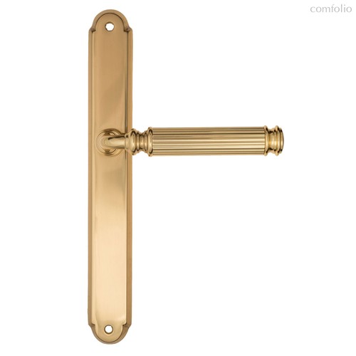 Дверная ручка на планке Fratelli Cattini "ENCIA" PL01-OLV полированная латунь - Fratelli Cattini