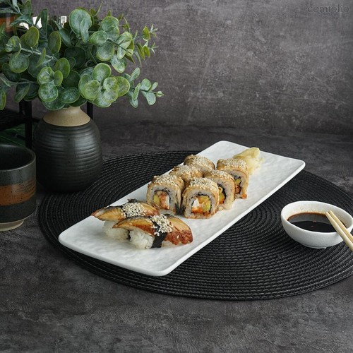 Блюдо прямоугольное 36*13*2 см White Matt Panasia P.L. Proff Cuisine - P.L. Proff Cuisine